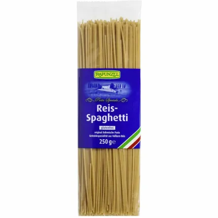 Makaron Ryżowy Spaghetti Bio 250 g - Rapunzel