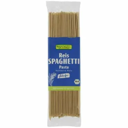 Makaron Ryżowy Razowy Spaghetti Bezglutenowy Bio 250 g - Rapunzel