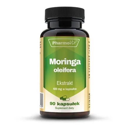 Moringa Oleifera 400 mg 90 Kapsułek Pharmovit - Wyprzedaż