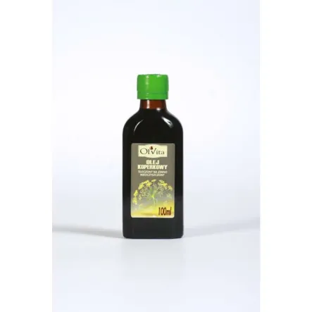 Olej z Nasion Kopru Zimno Tłoczony 100 ml-Ol'Vita - Olejek Koperkowy