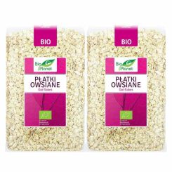 Zestaw 2 x Płatki Owsiane Bio 1 kg  - Bio Planet