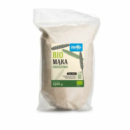 Mąka Orkiszowa Typ 2000 Bio 1,5 kg - Niro