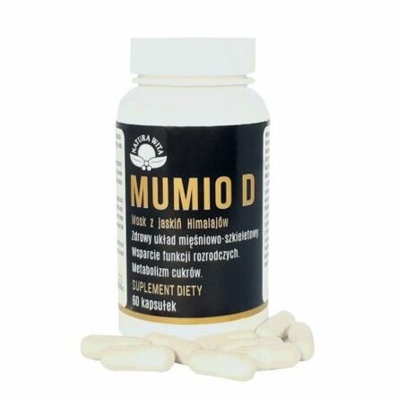 Kapsułki Mumio D 60 Kapsułek - Natura Wita
