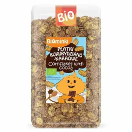 Płatki Kukurydziano - Kakaowe Bio 300 g - Biominki