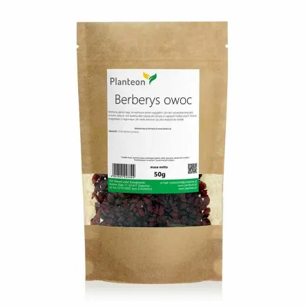 Berberys Owoc 50 g - Planteon