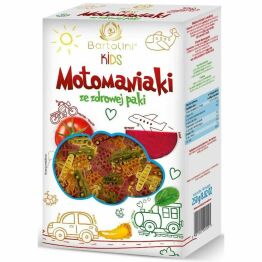 Makaron Pszenny 5 Smaków Dla Dzieci Motomaniaki 250 g - Bartolini