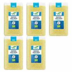 Zestaw 5 x Kasza Jaglana Bezglutenowa Bio 1 kg - Bio Planet