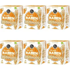 6 x Makaron Jaglany Ramen Bezglutenowy BIO 280 g (4 x 70 g) - Diet-Food