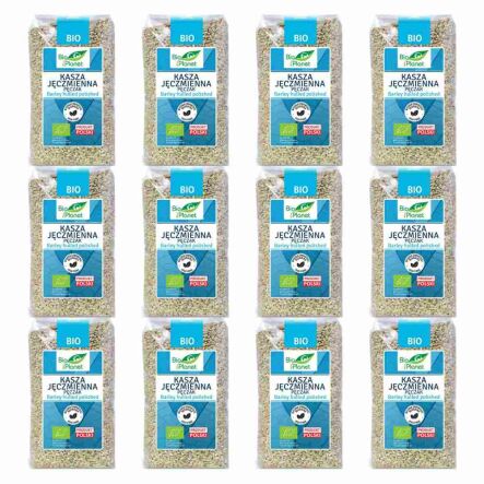 12 x Kasza Jęczmienna Pęczak Bio 500 g - Bio Planet