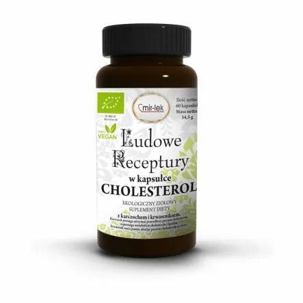 Kapsułki na Cholesterol Bio 28,8 g 60 Kapsułek - Mir-Lek