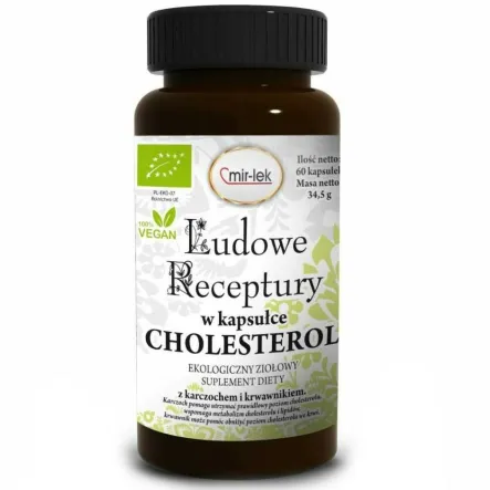 Kapsułki Cholesterol Bio 60 Kapsułek - Mir-Lek