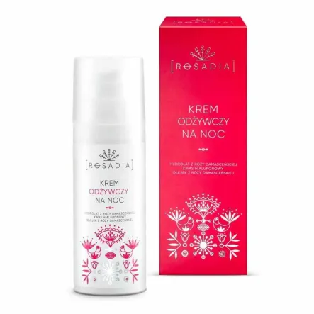 Krem Odżywczy do Twarzy na Noc 50 ml - Rosadia (data: 30.01.2025)