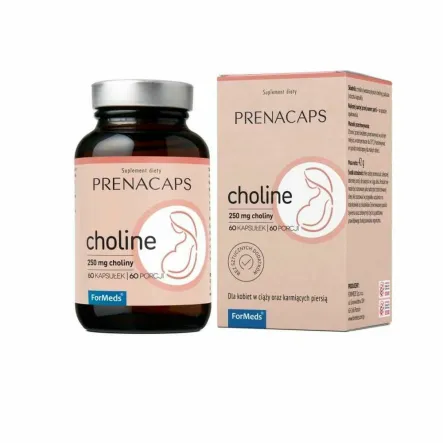 PRENACAPS CHOLINE 60 Kapsułek - Formeds