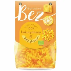 Makaron Kukurydziany Świderki Bezglutenowy Bio 250 g - Bartolini