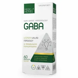 GABA 520 mg 60 Kapsułek - Medica Herbs