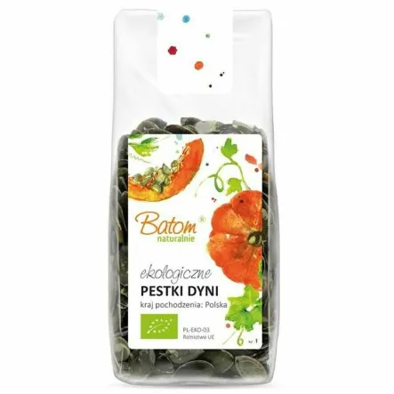 Pestki Dyni Ciemnozielone Bio 125 g - BATOM
