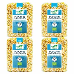 4 x Popcorn Ziarno Kukurydzy Bio 1 kg Bio Planet