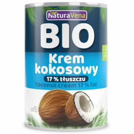 Krem Kokosowy 17% BIO 400 ml -  NaturAvena