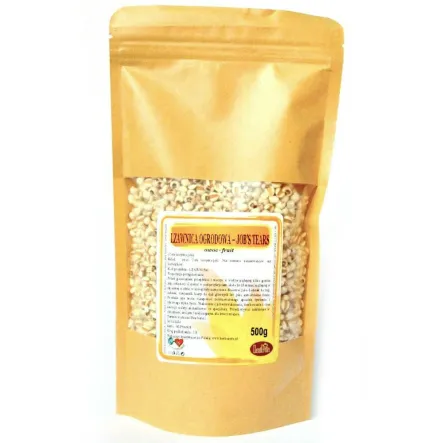 Łzawnica Ogrodowa Owoc 500 g Kasza Coix Lacryma-jobi. - LuciVita