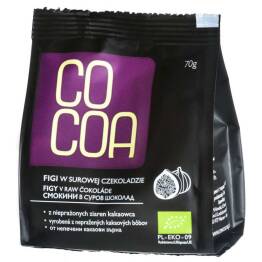 Figi w Surowej Czekoladzie Bio 70 g Cocoa
