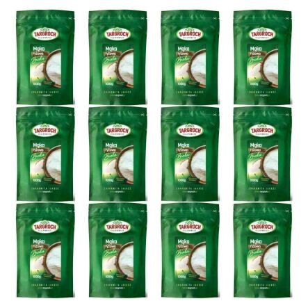 12 x Mąka Ryżowa Biała 1 kg - Targroch