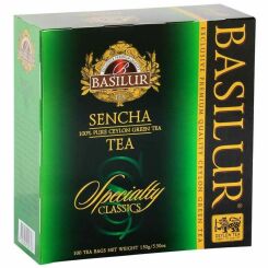 Herbata Zielona Sencha 100 Saszetek (150 g) - Basilur