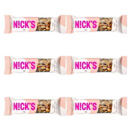 6 x Baton z Orzeszkami Ziemnymi i Czekoladą 40 g - Nicks