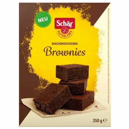 Mieszanka do Wypieku Brownie Bezglutenowa 350 g - Schar (data: 21.09.2025)
