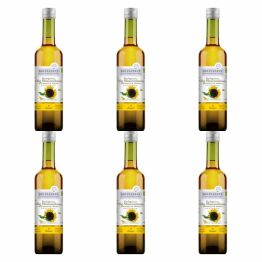 6 x Olej Słonecznikowy Tłoczony na Zimno Bio 500 ml - Bio Planete 
