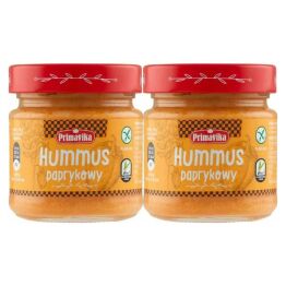 2 x Hummus Paprykowy Bezglutenowy 160 g - Primavika