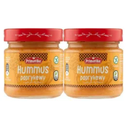2 x Hummus Paprykowy Bezglutenowy 160 g - Primavika