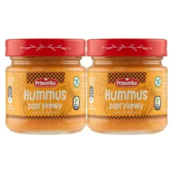 2 x Hummus Paprykowy Bezglutenowy 160 g - Primavika