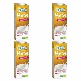 4 x Napój Jaglany Bezglutenowy Bio 1 L Natumi UHT