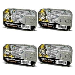 4 x Wątróbka z Dorsza w Tłuszczu Własnym 115 g (58 g) - Kier - Wątróbki dorszowe