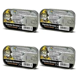 4 x Wątróbka z Dorsza w Tłuszczu Własnym 115 g (58 g) - Kier - Wątróbki dorszowe