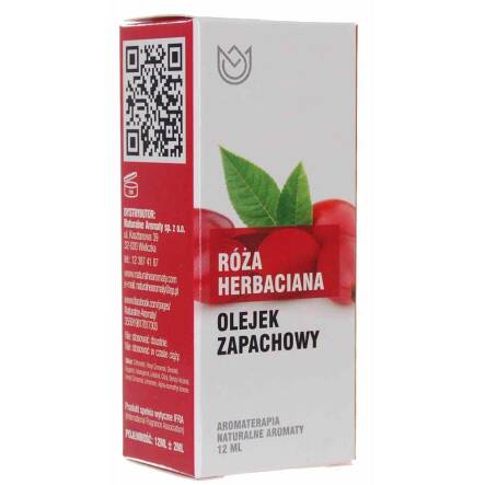 Olejek Zapachowy Róża Herbaciana 12 ml - Naturalne Aromaty