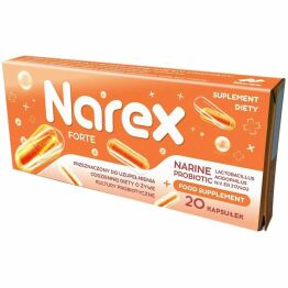 Probiotyk Narine Forte 20 Kapsułek - Narex (Cold)