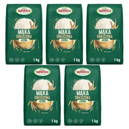 5 x Mąka Orkiszowa Jasna 1 kg - Targroch