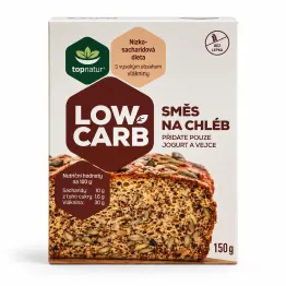 Mieszanka do Wypieku Chleba Niskowęglowodanowego Bezglutenowa 150 g - Topnatur