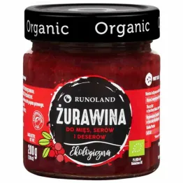 Żurawina do Mięs, Serów i Deserów Bio 200 g - Runoland