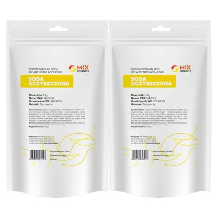 2 x Soda Oczyszczona 1 kg - Big Nature