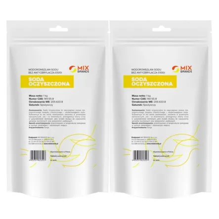 2 x Soda Oczyszczona 1 kg - Big Nature
