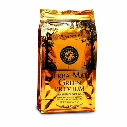 Yerba Mate Green Premium 400 g - Oranżada - Wyprzedaż