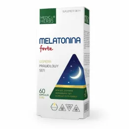 Melatonina Forte 60 Kapsułek - Medica Herbs