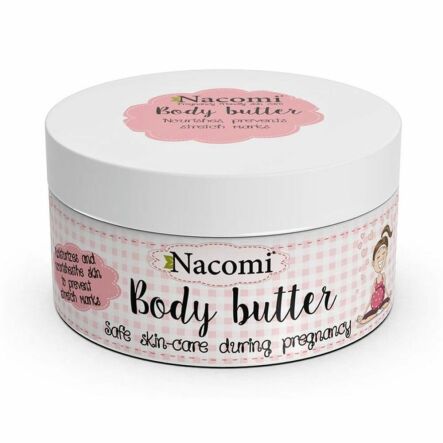 Intensywne Masło do Ciała dla Kobiet w Ciąży 100 g - Nacomi