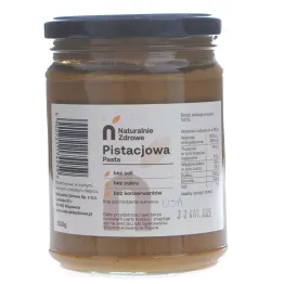 Pasta Pistacjowa Naturalna 500 g - Naturalnie Zdrowe