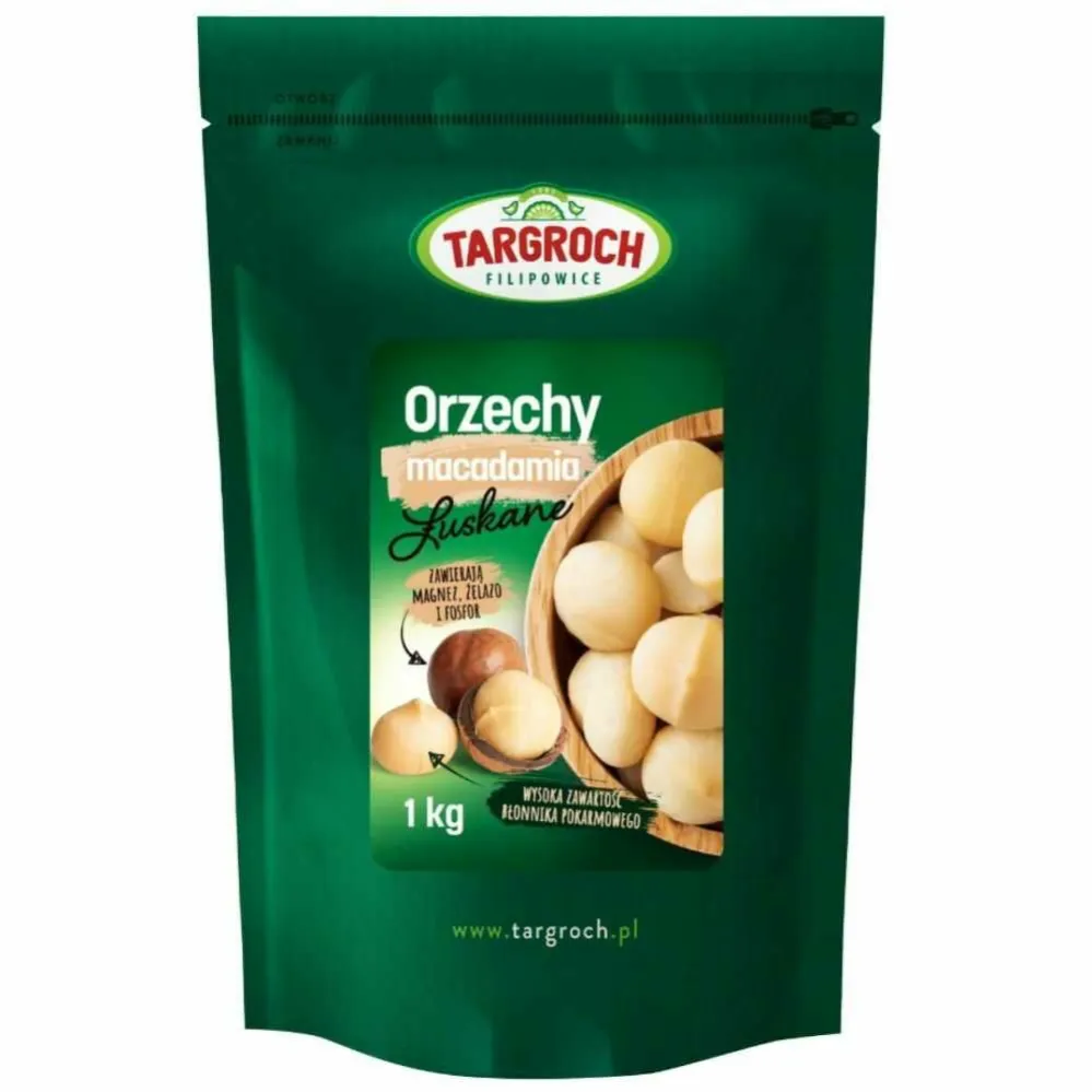 Orzechy Macadamia 1 kg - Targroch