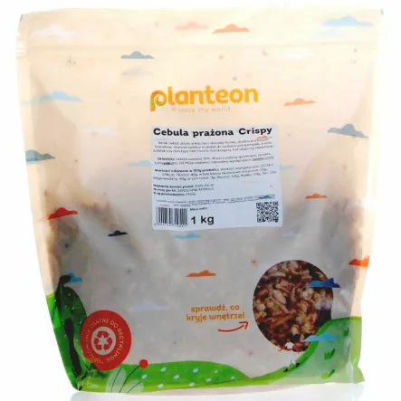 Cebula Prażona Crispy 1 kg - Planteon (data 31.03.2025)