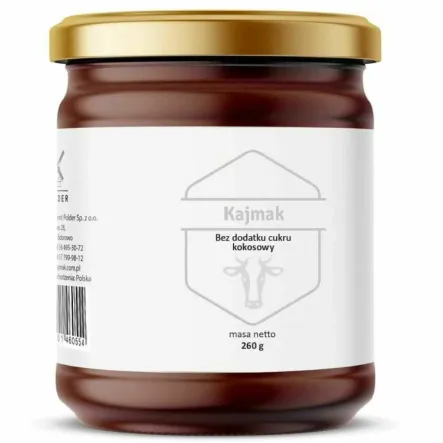 Kajmak Bez Dodatku Cukru Kokosowy 260 g - Polder