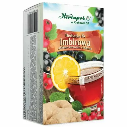 Herbatka Fix IMBIROWA 40 g (20 x 2 g) - Herbapol